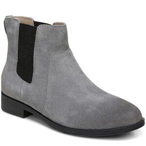 Vionic Alana Womens 6 Charcoal Gray Suede Arch Support Ankle Boots New